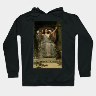 Circe Offering the Cup to Ulysses by John William Waterhouse Hoodie